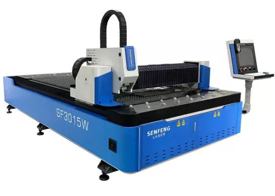 Senfeng SF3015W – лазерный станок резки металла открытого типа c системой управления Weihong. Рабочее поле 3000х1500 мм. Мощность от 1,5 до 4 кВт. Senfeng SF3015W – лазерный станок резки металла открытого типа c системой управления Weihong. Рабочее поле 3000х1500 мм. Мощность от 1,5 до 4 кВт.